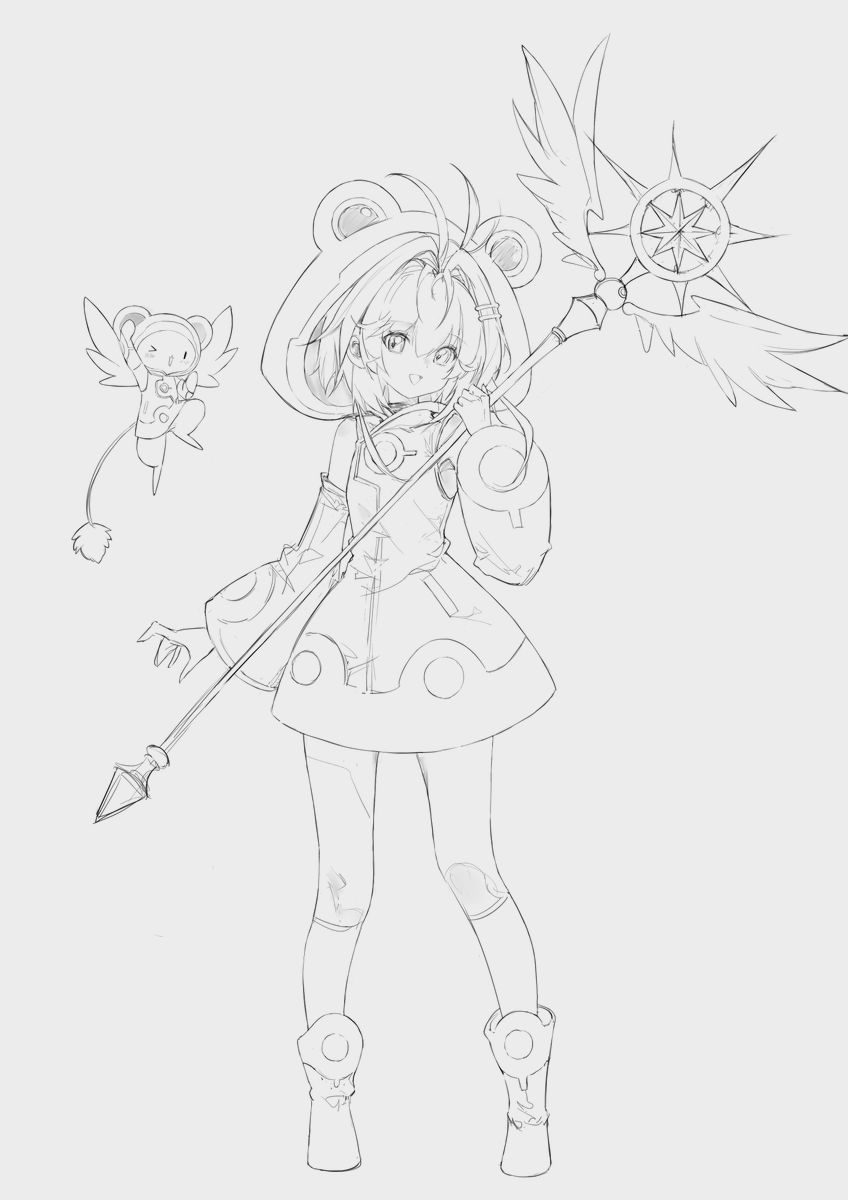 WIP
青蛙裝小櫻
🐸🐸🌸🌸

#CardCaptorSakura
