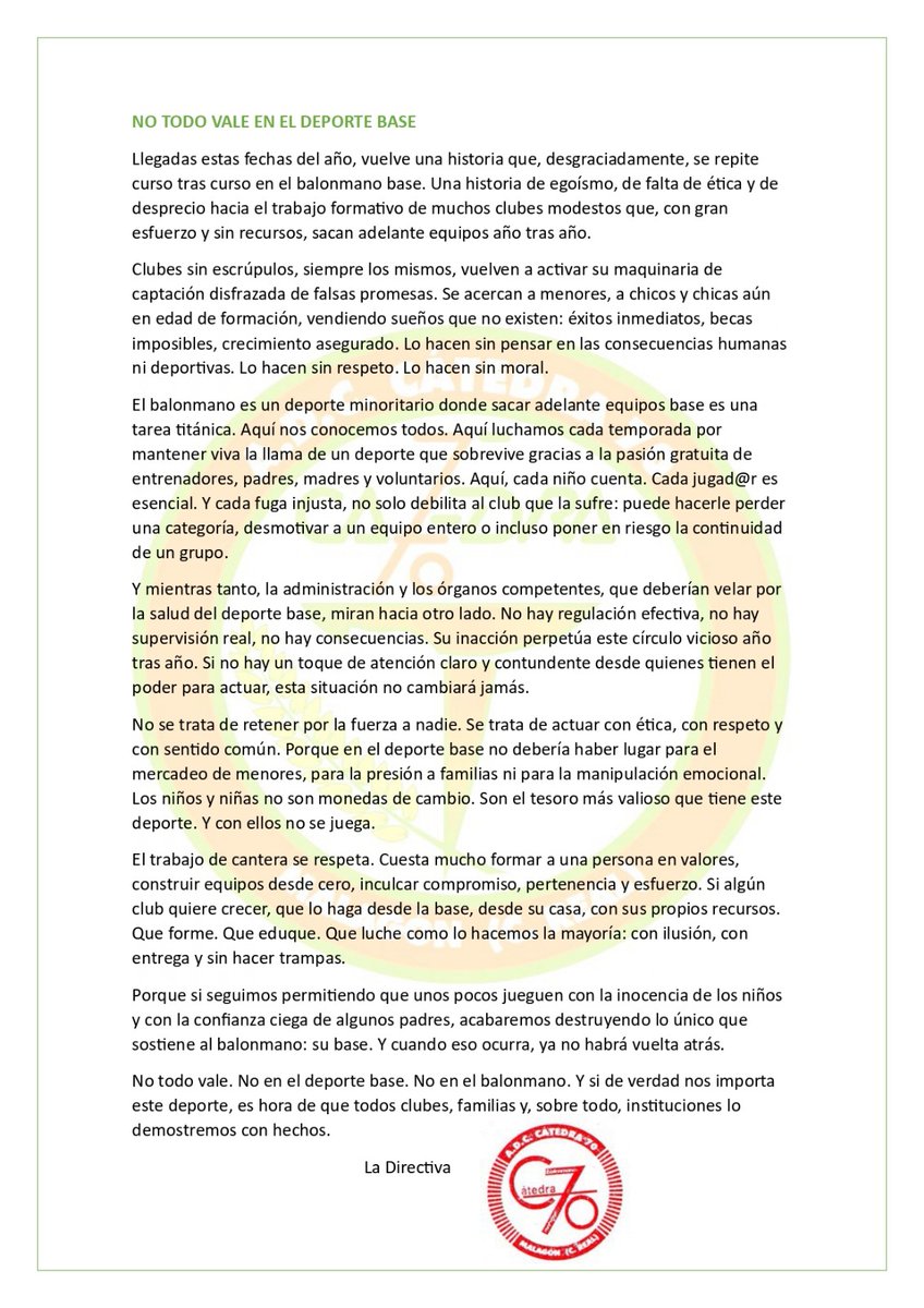 Catedra70 tweet media