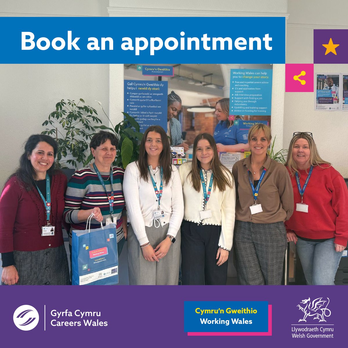It’s #NationalConversationWeek 💬 

Talking really can make a difference—especially when it comes to your future. If you’re unsure about your next steps, subject choices or career plans, our careers advisers are here to chat. 

Book an appointment 👉 careerswales.gov.wales/contact-us