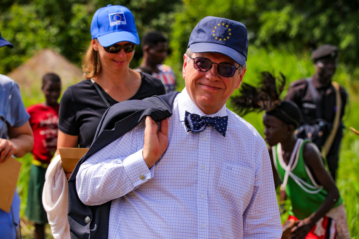EUinUG's tweet photo. 📍Beautiful Gulu, Photos from our #TeamEurope visit!

Our visit highlighted the power of the #EUandUganda partnership— from agriculture to education. 

#EUHoMsinGulu #EUandUganda 🇪🇺🤝🇺🇬 https://t.co/I7FtJ7wJhY