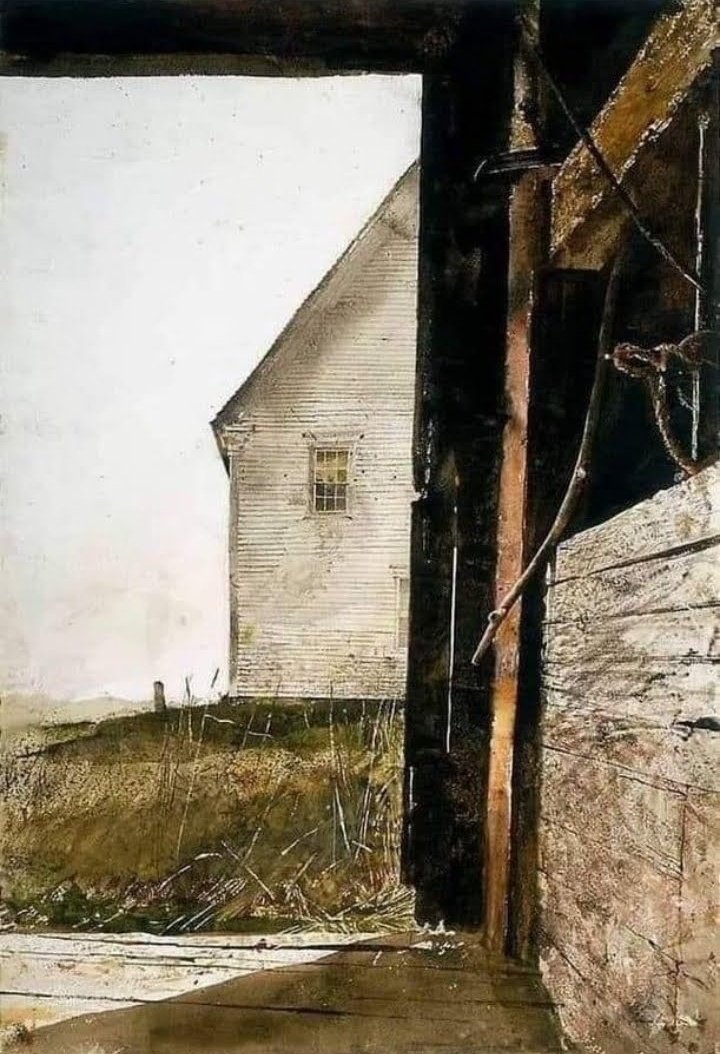 🎨Andrew Wyeth - Olson house 🎀