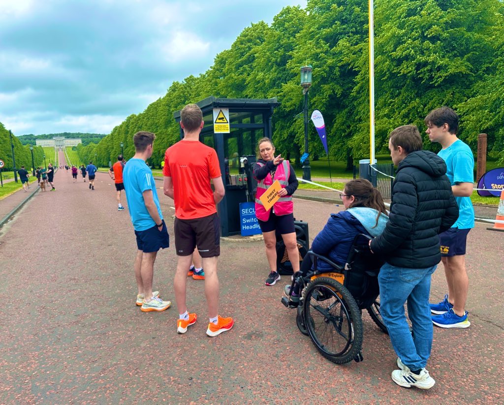 Stormont parkrun tweet media