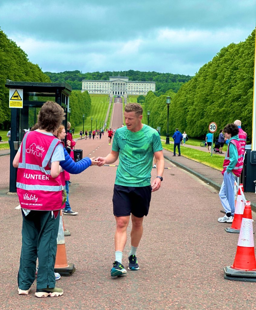Stormont parkrun tweet media
