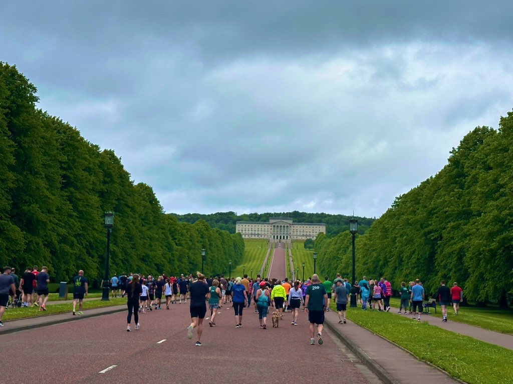 Stormont parkrun tweet media