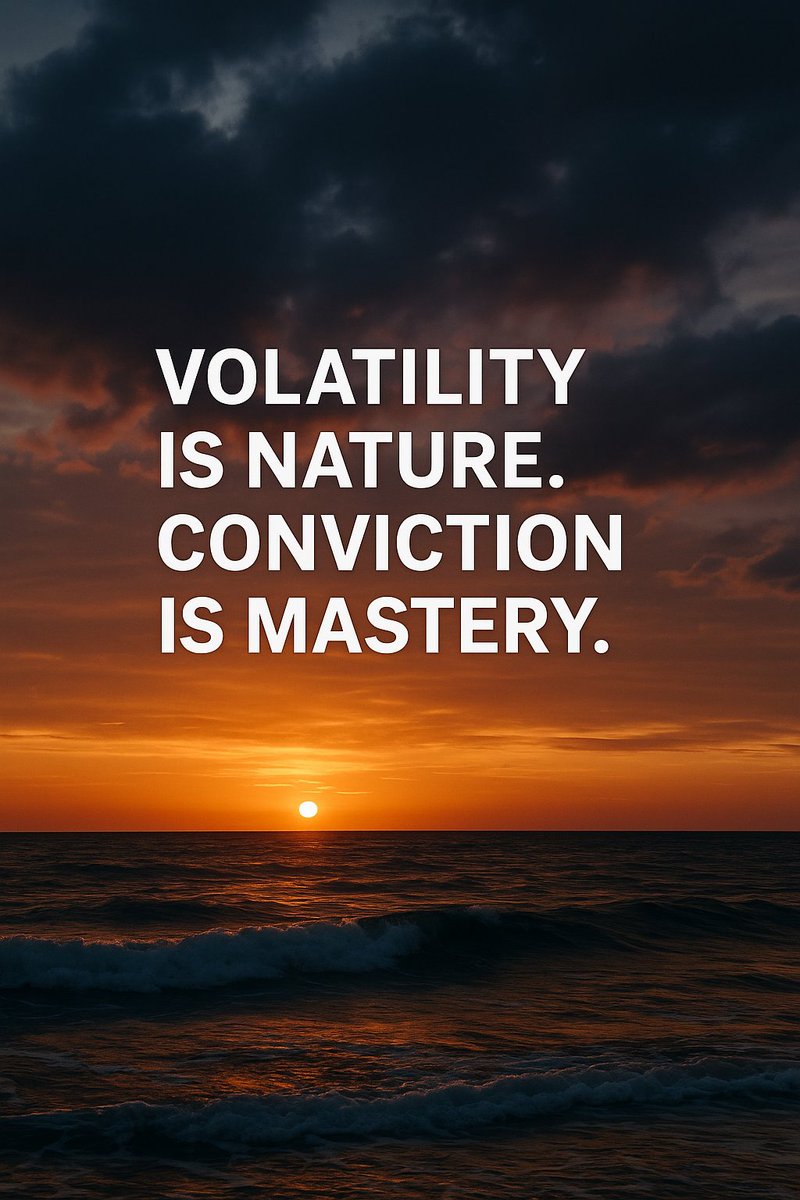 #Bitcoin doesn’t ask for your feelings. It tests your discipline.
Dips shake the weak. Recoveries reward the convicted.