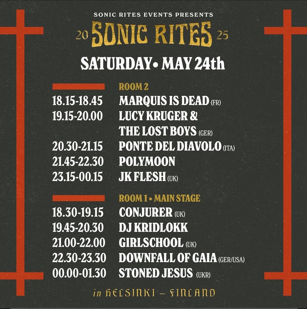 This is a different type of event for me, which is not my usual style... but what the hell, I'm open for new experiences. Ponte Del Diavolo will be super cool to see.