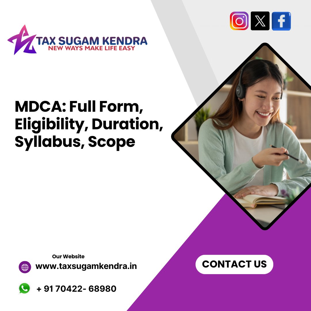 SELF_NGO's tweet photo. Find the MDCA full form, course syllabus, fees, and eligibility. Start your journey with the MDCA computer course and boost your IT career today. https://t.co/BQFIo3n1oz via @pinterest 
#MDCAFullForm #MDCAComputerCourse #MDCAFees #MDCAEligibility https://t.co/tpjpfU6vaK