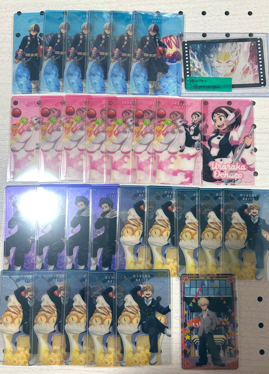 【交換 譲渡】僕のヒーローアカデミア ヒロアカ オープンスクール クリームソーダ クリアカード

譲:レア 麗日
ノーマル 心操4 轟6 物間10
求:同異種緑谷or200円/枚+送料

⟡轟くん以外譲渡○
⟡お茶子ちゃんレア譲渡はノーマル2~含むのみ
⟡郵送or横浜手渡し

お気軽にお声掛けください🤲🏻⟡