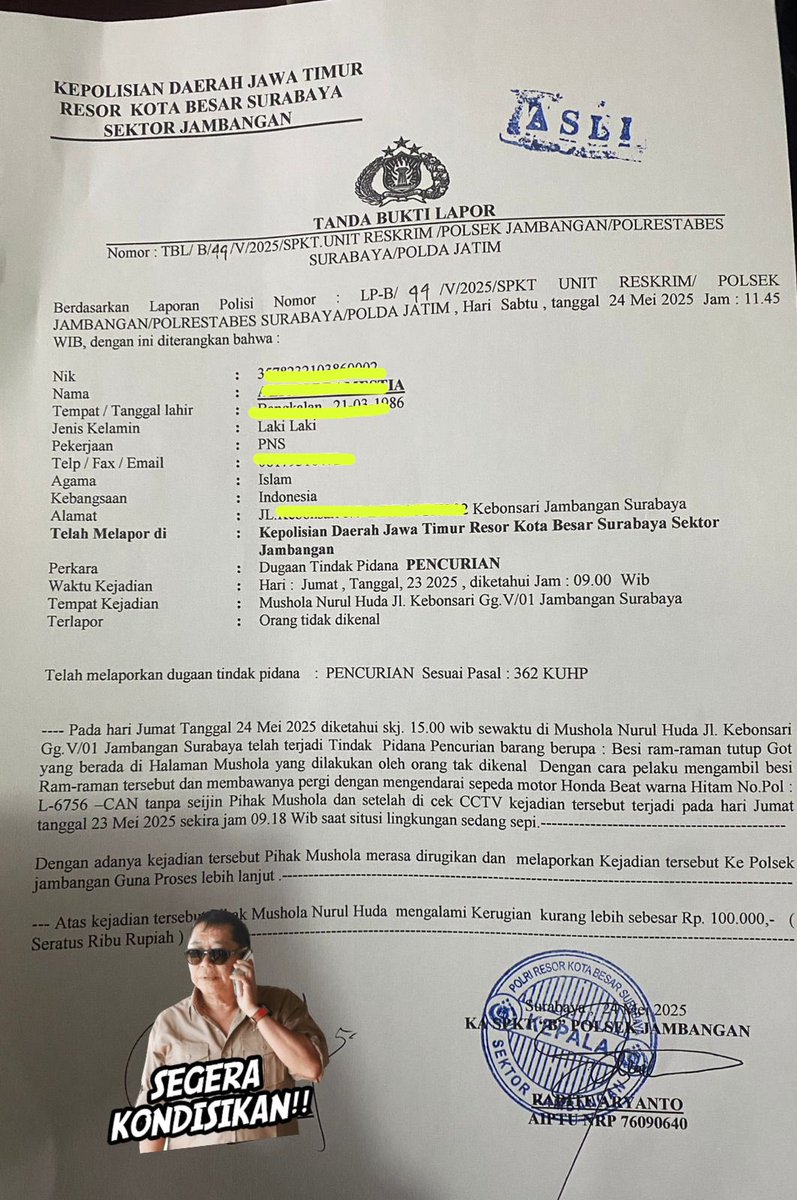 cntkaathar's tweet photo. Apalah orang ini, lek ketemu ndek jalan, sikat en ae rek, uonok” ae seng di curi, besi punyae mushollah pun di colong. plat L 6756 CAN beat street. (23/05)😤 https://t.co/LS6G4p1Pg8