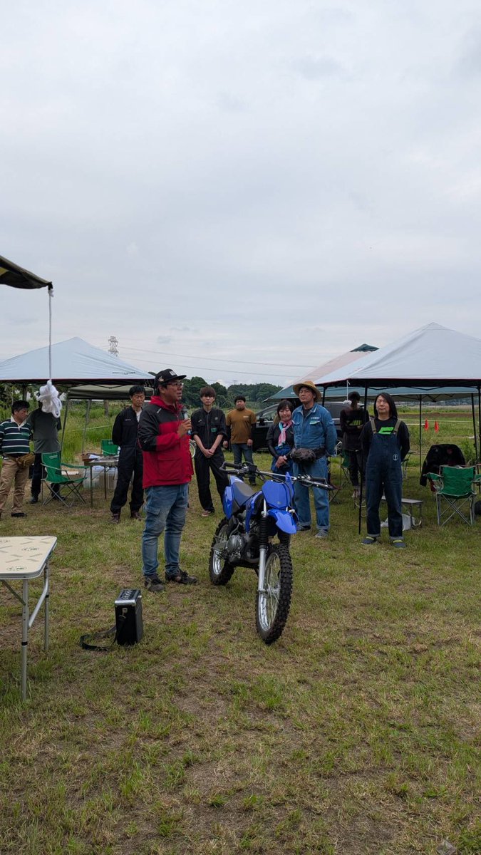 xsr900gauloises's tweet image. 雨が心配されましたが、無事にオフオフ会終了✌️初参加でしたが楽しいイベントでした。とりあえずコケなくてホッとしてます💦明日は自宅まで安全運転で帰るぞ！
 
 #バイク好きと繋がりたい 
 #バイク乗りと繋がりたい
 #YAMHA  #HONDA  #CL250
 #オフオフ会　#YSP横浜戸塚