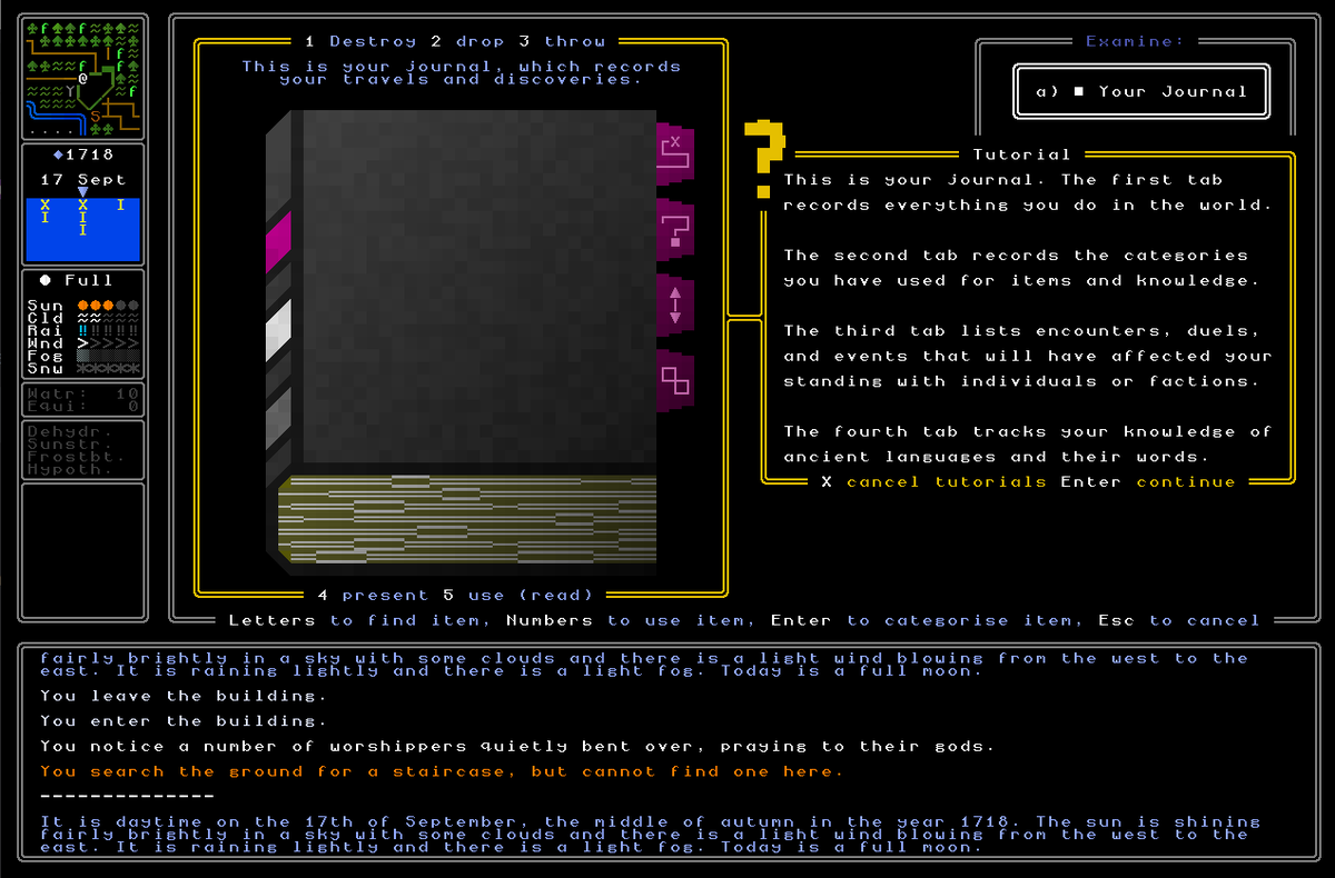 Ultima Ratio Regum 0.11 devlog #32 is now live!

Working on the player's journal:

markrjohnsongames.com/2025/03/30/ult…

#gamedev #indiedev #roguelike #screenshotsaturday