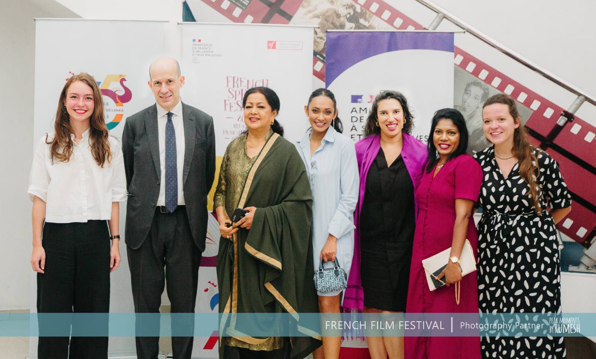 FranceinColombo's tweet photo. Profoundly saddened by the demise of Queen of Sri Lankan cinema Malini Fonseka, leaving behind an artistic legacy. Dear friend of France, Malini Fonseka  leaves an immense void in the field of  🇱🇰 Cinema.
 The timeless appeal of her talent will continue to resonate with us 🇨🇵. https://t.co/tOd2AiGvcm