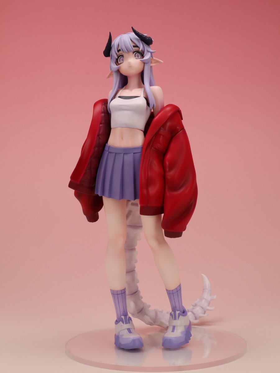 ozorano_megane's tweet photo. ウチの子「骨しっぽちゃん」のガレージキット販売 展示します!

・6月1日...コミティア152
・6月7日...となりのモケイフェスティバル7【E08 ぴかもんち】

価格:20000円
全高約18cm  アイデカール付き

原型制作: @Sabano_Fish
彩色: @scimmia19

※組み立て 塗装が必要なガレージキットになります。 https://t.co/ZbpIj43L5Q
