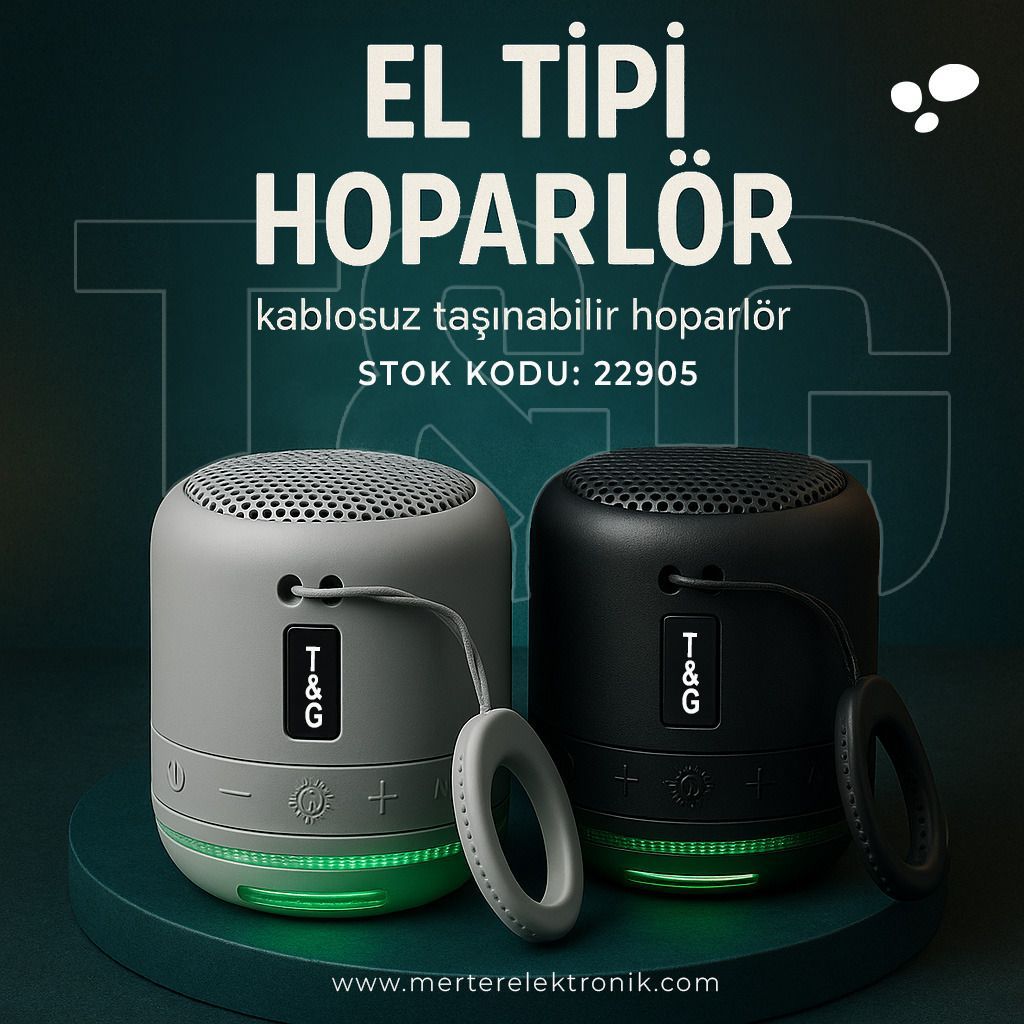 Müzik keyfi her an avcunun içinde!
Ürün Kodu: 29905
Detaylı bilgi için: merterelektronik.com

#kablosuzhoparlör #portatifteknoloji #TnGhoparlör #merterelektronik