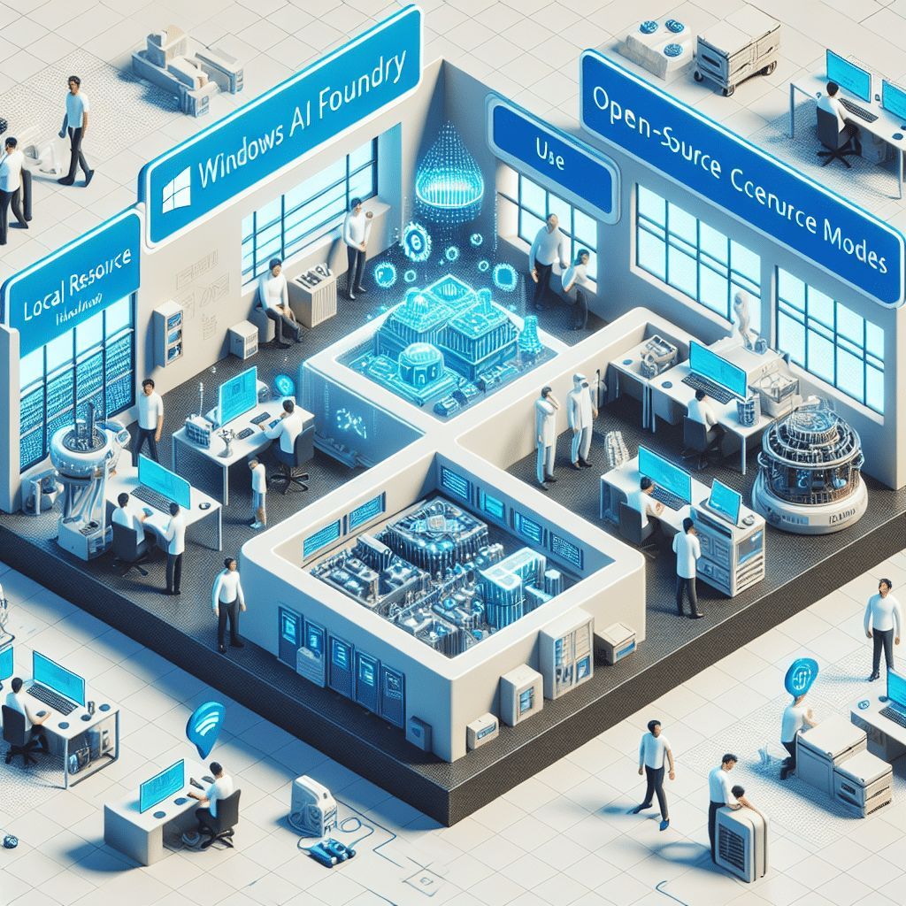 Gamefi38849310's tweet image. AIクリエーターの道 ニュース：Windows AI Foundryが進化！ローカルAIアプリ開発が簡単に！ #WindowsAI #AI開発 #FoundryLocal

詳しくはこちら↓↓↓ 
gamefi.co.jp/2025/05/24/win…