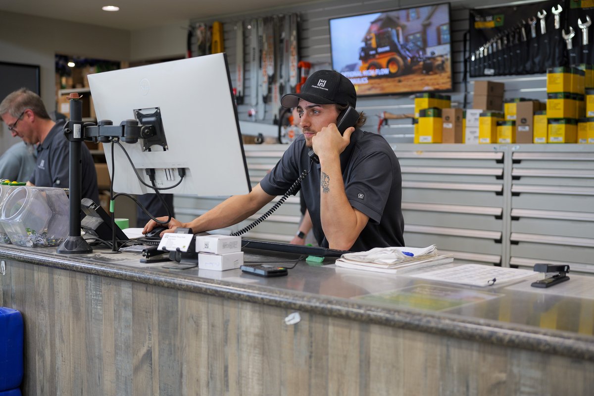 Just another Saturday with our team doing what they do best - helping our customers with a smile! At Huron Tractor, great service isn’t just part of the job but something we’re genuinely passionate about.