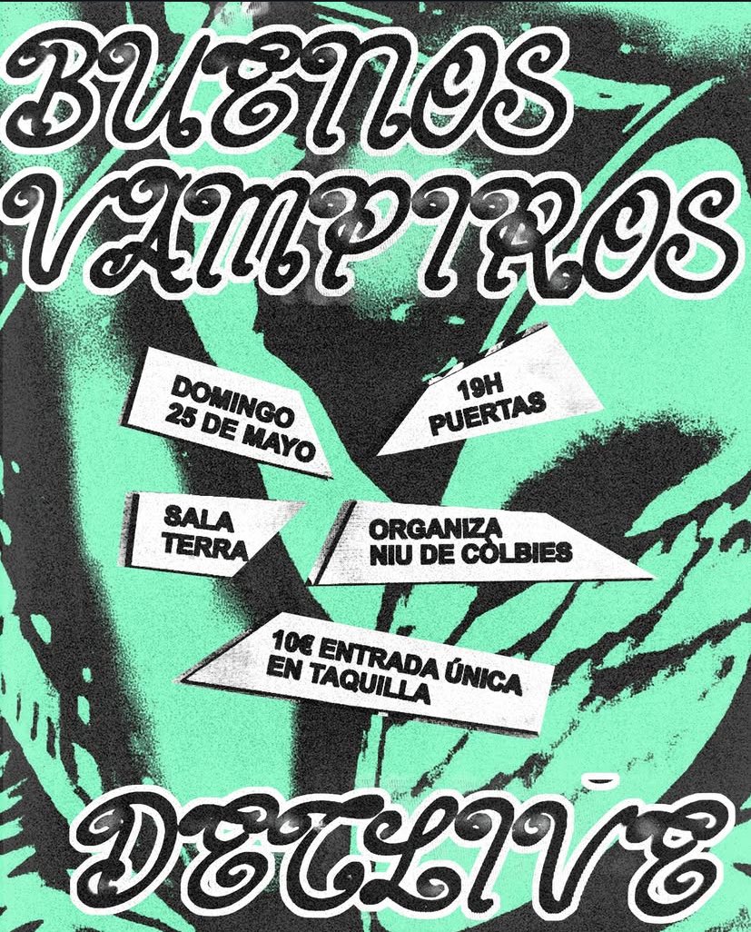 mañana estaremos tocando en castellón junto con buenos vampiros !!!