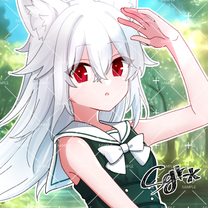 skeb納品しました～2度目のリクエストありがとうございます!緑のワンピースかわいい…とてもいい…マスコットのお魚さんを入れ逃したのが悔しい～!
たのしかったです! 