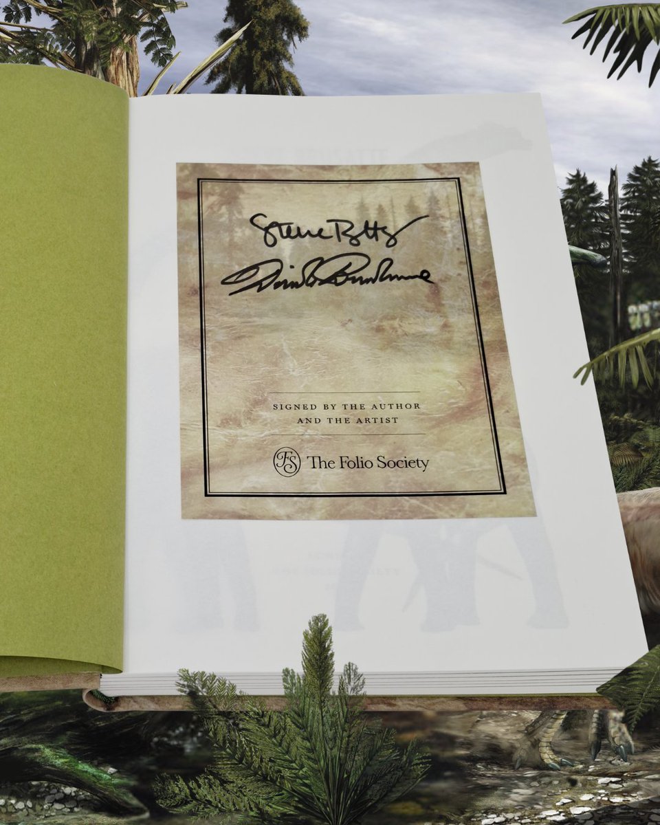 Only 50 signed copies available!
The Rise and Fall of the Dinosaurs, signed by <a href="/SteveBrusatte/">Steve Brusatte</a> &amp; <a href="/d_bonadonna/">Davide Bonadonna</a>, land Wednesday 28 May at 4pm (UK time) 🦕
150 million years of history brought to life with breathtaking art 🌍