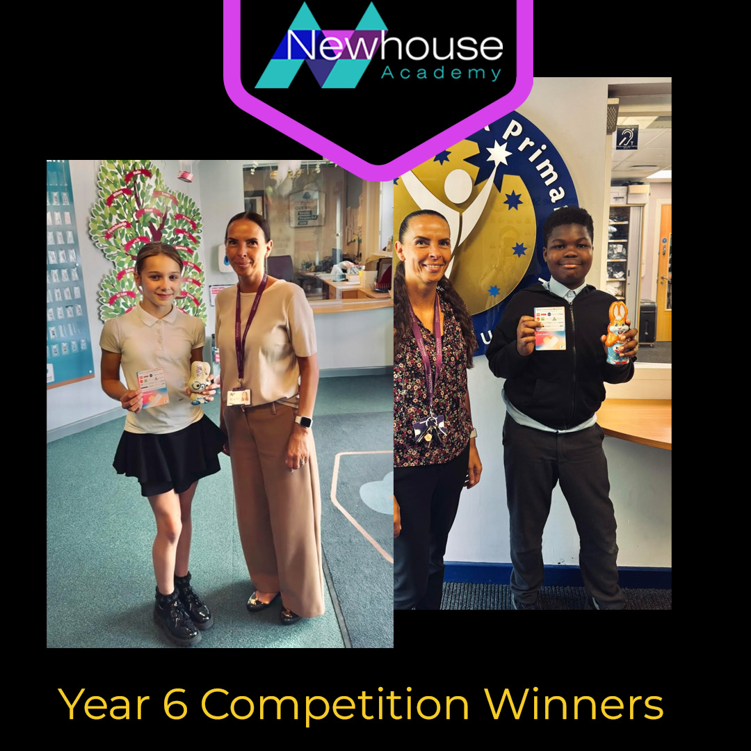 NewhouseAcademy's tweet image. 🎉 Congratulations to Samuel (Harwood Park) &amp;amp; Isla (Woodlands) for winning our Spring Challenge! Prizes presented by Mrs Mears, Head of Year 7. Well done to all soon-to-be Year 7s who took part - amazing effort! 👏🌟 #NewhouseFamily #SpringChallenge #Year7