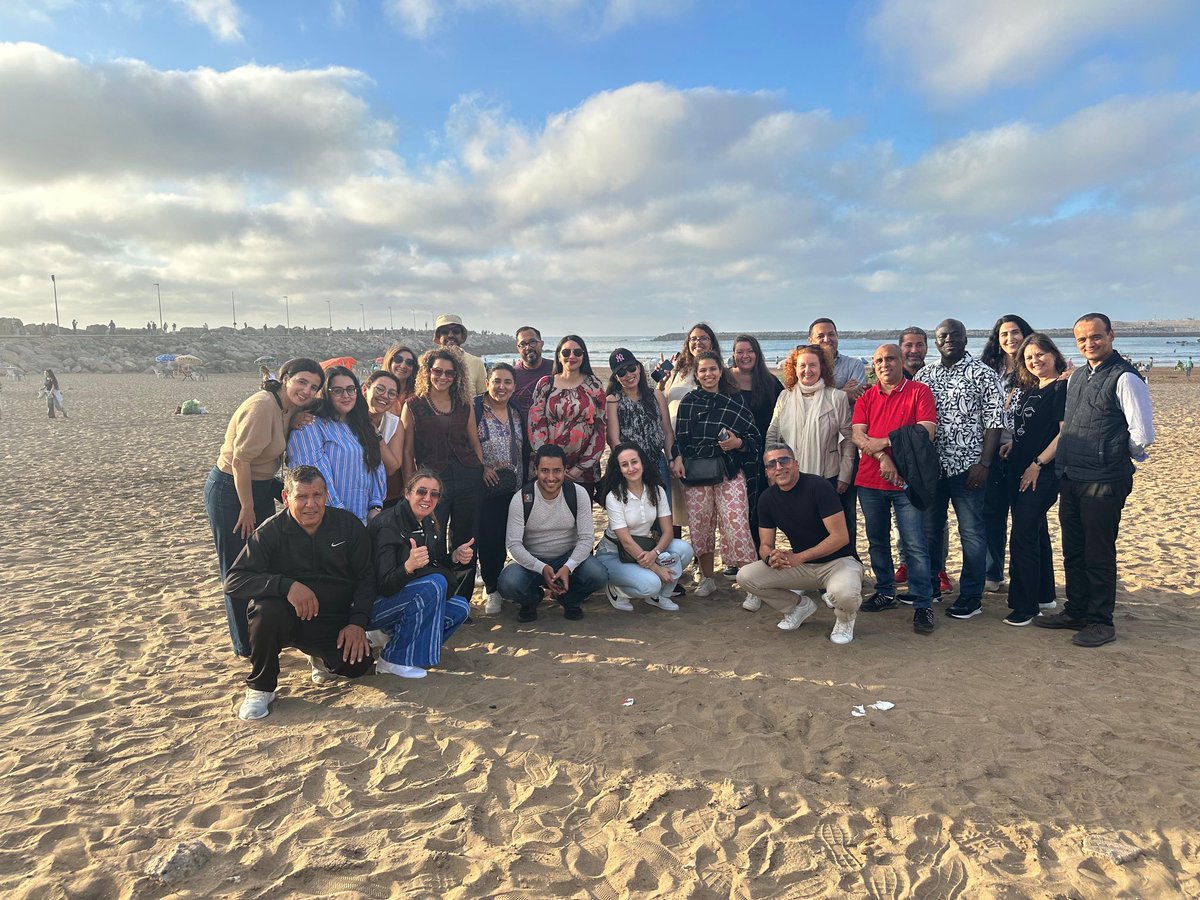 Noella_Richard's tweet photo. Such solidarity and motivation! 🥹💪🙏🤩 Thanks so much to the whole @PNUDMaroc team for our wonderful and meaningful retreat in Rabat this week! #strongertogether #wekeeprunning  #effectivemultilateralism #leadership #empowerment #NextGenUNDP #teambuilding https://t.co/GFwyfJIn0A
