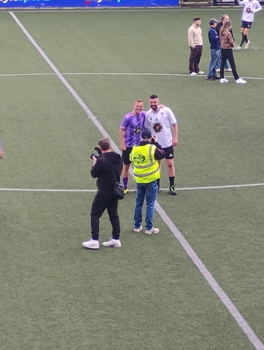 Our two Reds boys playing against each other today for a great cause.  <a href="/TAMHI2011/">TAMHI</a>  ⚽ <a href="/Roryh96/">Rory Hale</a>  <a href="/JoeGormley19/">Joe Gormley</a> You Reds 🔴