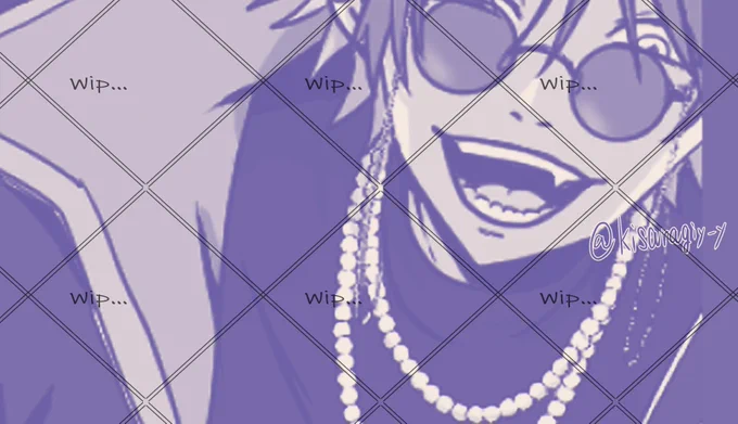 通常は絶対しないだろう顔を描けるのは正直楽しい 