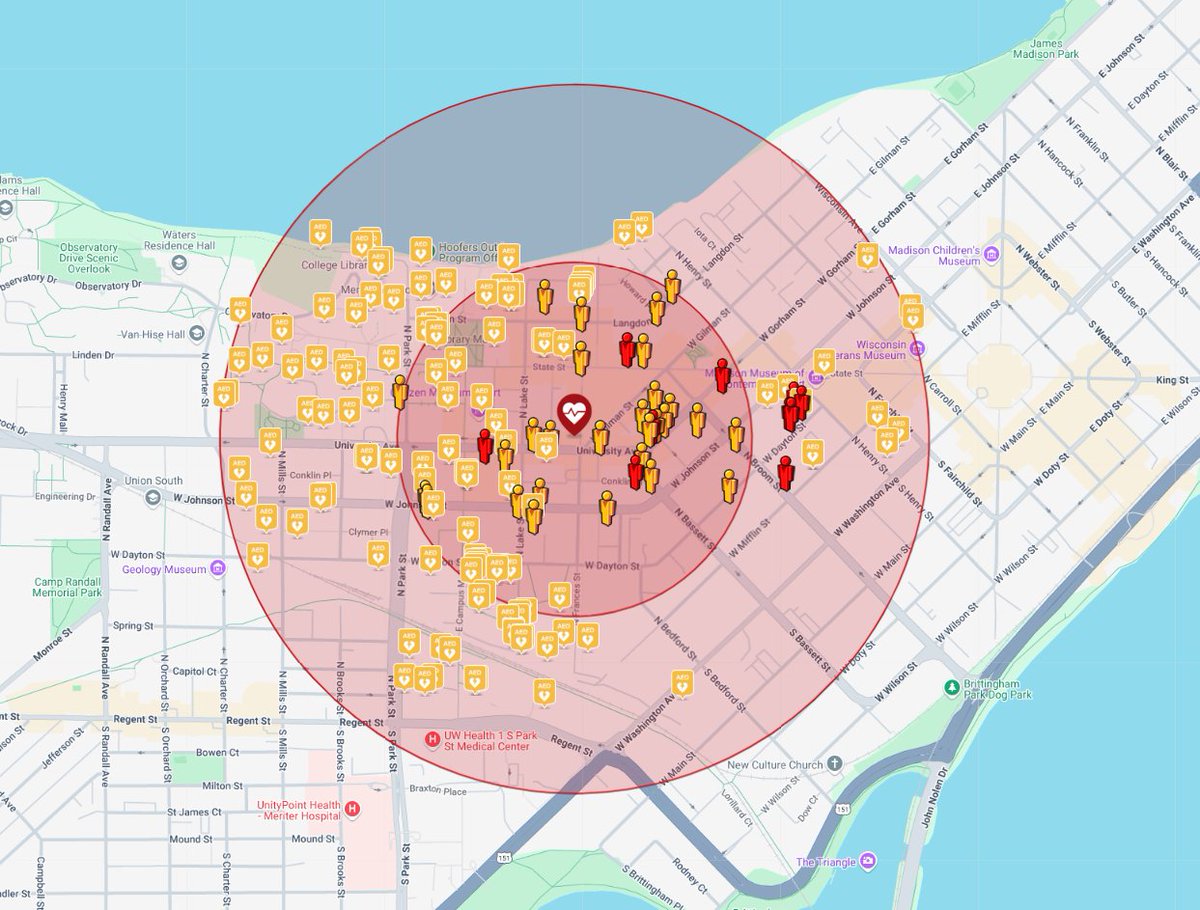 When CPR was needed recently on State Street, dozens of people were notified thanks to the PulsePoint app.

So far in 2025, we’re aware of 8 cardiac arrest saves where the individual has walked out of the hospital 100% neurologically intact. Get the app, save a life! #EMSWeek2025