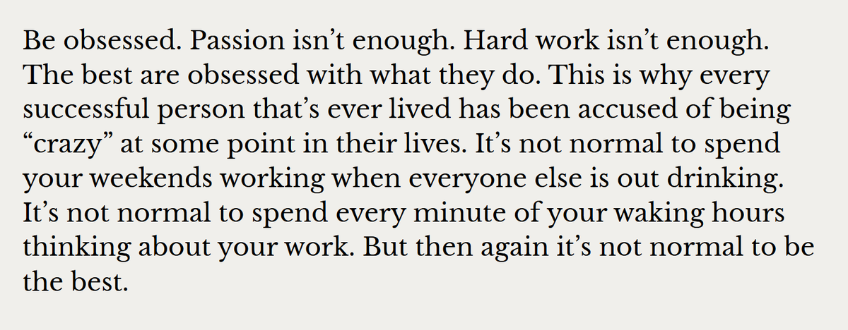 waronweakness's tweet photo. Obsession is the most overlooked trait: https://t.co/9ypVfZrHCL