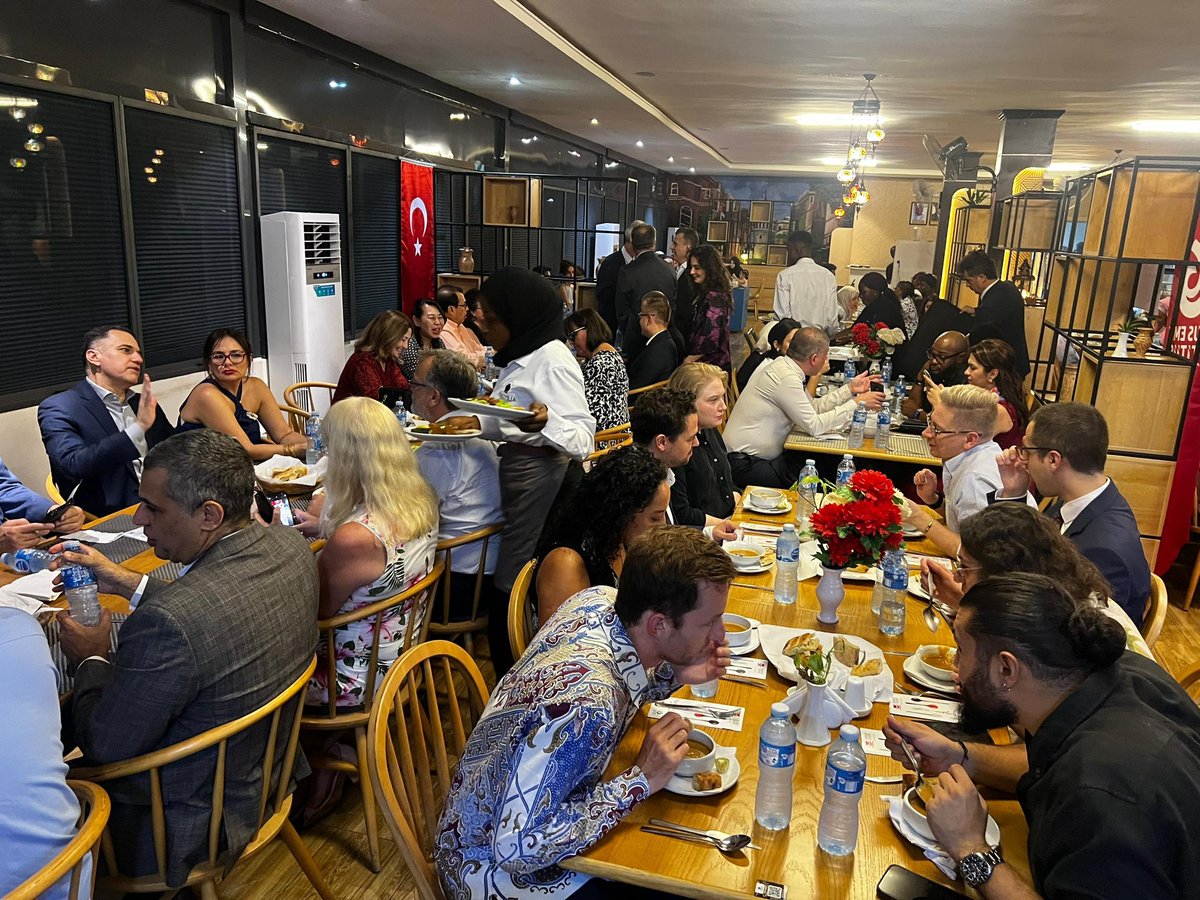 We started celebrating #TurkishCuisineWeek with an opening dinner, organised in collaboration with Yunus Emre Institute Abuja, at Anatolia Restaurant, where we tasted Timeless Classics of Turkish cuisine.