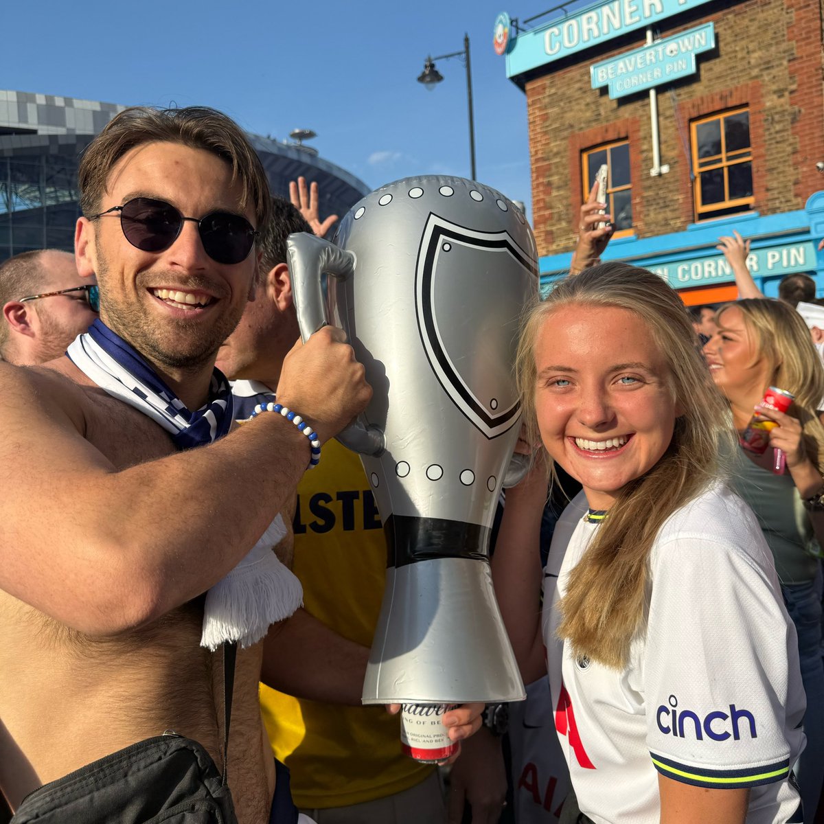 Some group chats have gone very very quiet 👀

Experience of a lifetime 🤍🏆