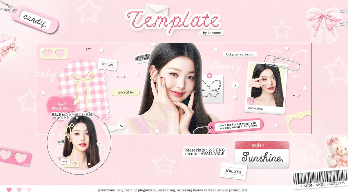 karxomi's tweet image. help repost 💗

halo ada template layout yang bisa di jemput sekarang .. avail dalam format ipv atau psd (pilih salah satu) — pricinya ada di alt dan bisa juga di dp duluuu. kalo mau tanya tanya bisa bisa dm aku yaa. met jajank..

#zonaba #zonauang