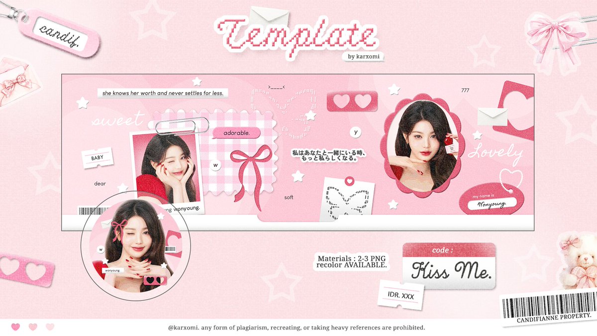 karxomi's tweet image. help repost 💗

halo ada template layout yang bisa di jemput sekarang .. avail dalam format ipv atau psd (pilih salah satu) — pricinya ada di alt dan bisa juga di dp duluuu. kalo mau tanya tanya bisa bisa dm aku yaa. met jajank..

#zonaba #zonauang