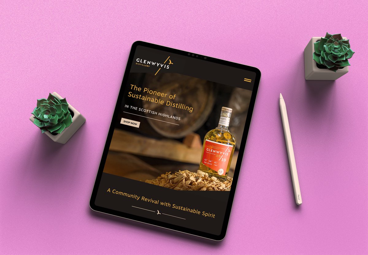PremDigitalWeb's tweet image. Just launched: the fresh new website for GlenWyvis Distillery! A modern redesign that blends tradition with bold branding. #WebDesign #WebDesigner #Highlands #Branding #ScottishWhisky #Distillery #Whisky 👉glenwyvis.com