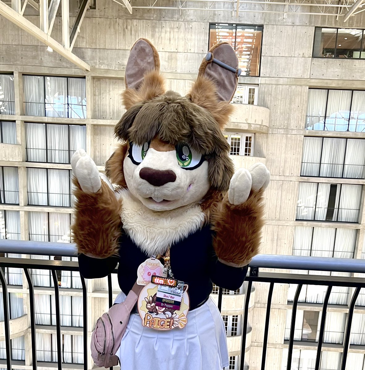 paige_probably's tweet image. Hi there! My name is Paige!
I’m a 21 year old florida fur! I work in pharmacy and in my free time I love to crochet, dance, and play video games! I am also taken by a super cool dragon. Feel free to message me, I’m always up to make friends :)
artist cred below!