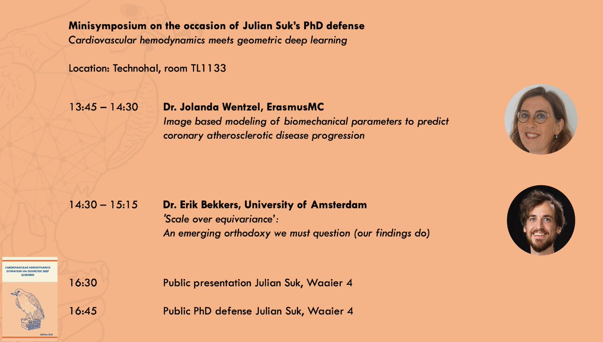 Enschede crowd you don't want to miss this! Join us for two exciting talks by Jolanda Wentzel and <a href="/erikjbekkers/">Erik Bekkers</a>. As a bonus, you get to see me in "appropriate traditional dress from [my] country of origin".

📅 28 May
📍 UTwente campus