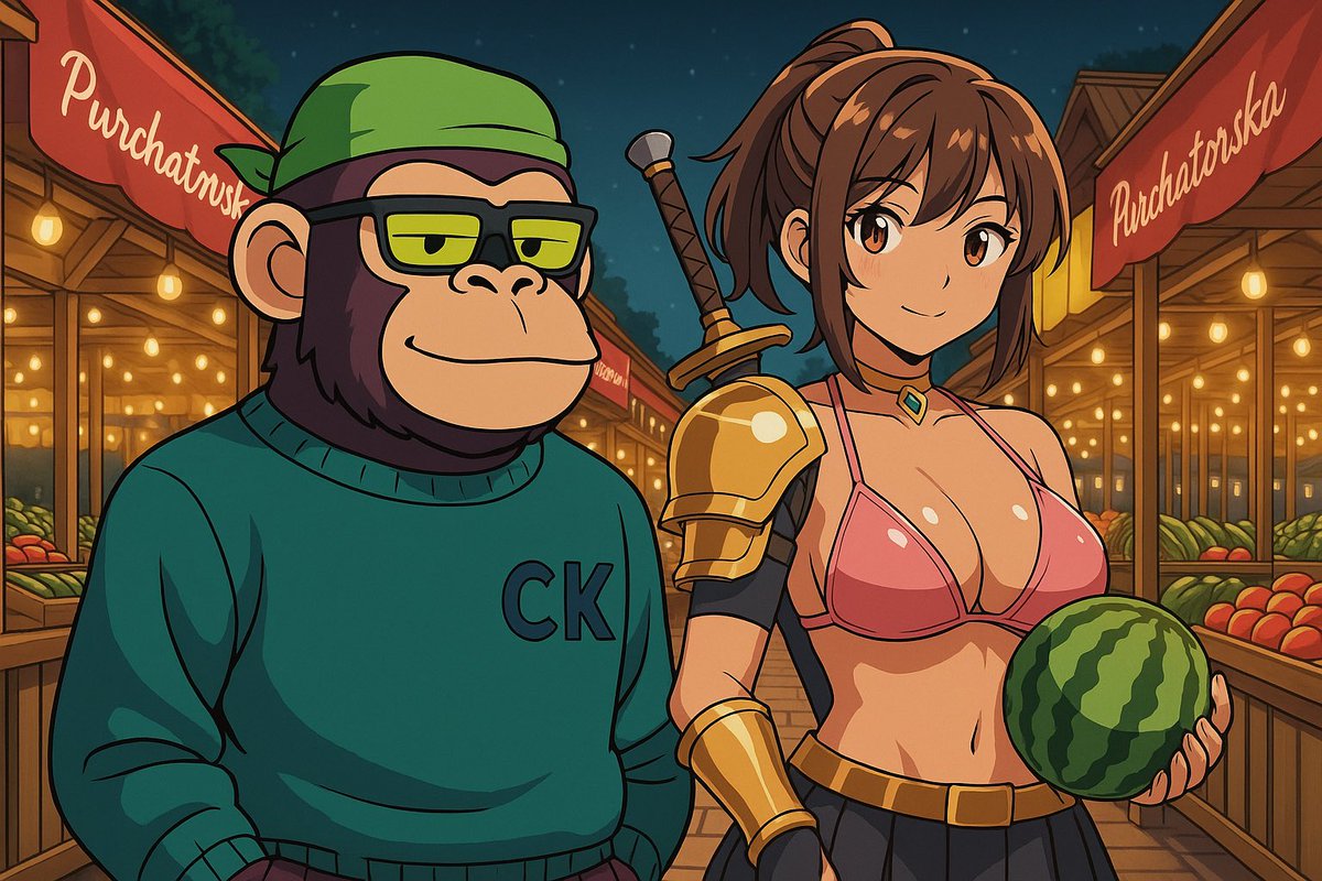1kongz.ron 🍌 (@apestackin) on Twitter photo Collab Alert: <a href="/DollsOnRonin/">Doll Fantasy RPG</a> ⚔️ <a href="/chillkong_/">Chill Kong</a>
The dolls just touched down in the jungle… and we’re handing out 4 GUARANTEED WL spots to our tribe for the upcoming mint!
Giveaway
🍈 4 GTD WLs ripe for the picking
To enter:
👍 Follow: <a href="/DollsOnRonin/">Doll Fantasy RPG</a> <a href="/ronencoin/">Ronen Mining Network</a> <a href="/chillkong_/">Chill Kong</a> Collab Alert: <a href="/DollsOnRonin/">Doll Fantasy RPG</a> ⚔️ <a href="/chillkong_/">Chill Kong</a>
The dolls just touched down in the jungle… and we’re handing out 4 GUARANTEED WL spots to our tribe for the upcoming mint!
Giveaway
🍈 4 GTD WLs ripe for the picking
To enter:
👍 Follow: <a href="/DollsOnRonin/">Doll Fantasy RPG</a> <a href="/ronencoin/">Ronen Mining Network</a> <a href="/chillkong_/">Chill Kong</a>