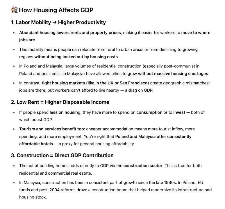 Building more houses solves the majority of society's problems today

So building more houses should be priority #1 of any government right now