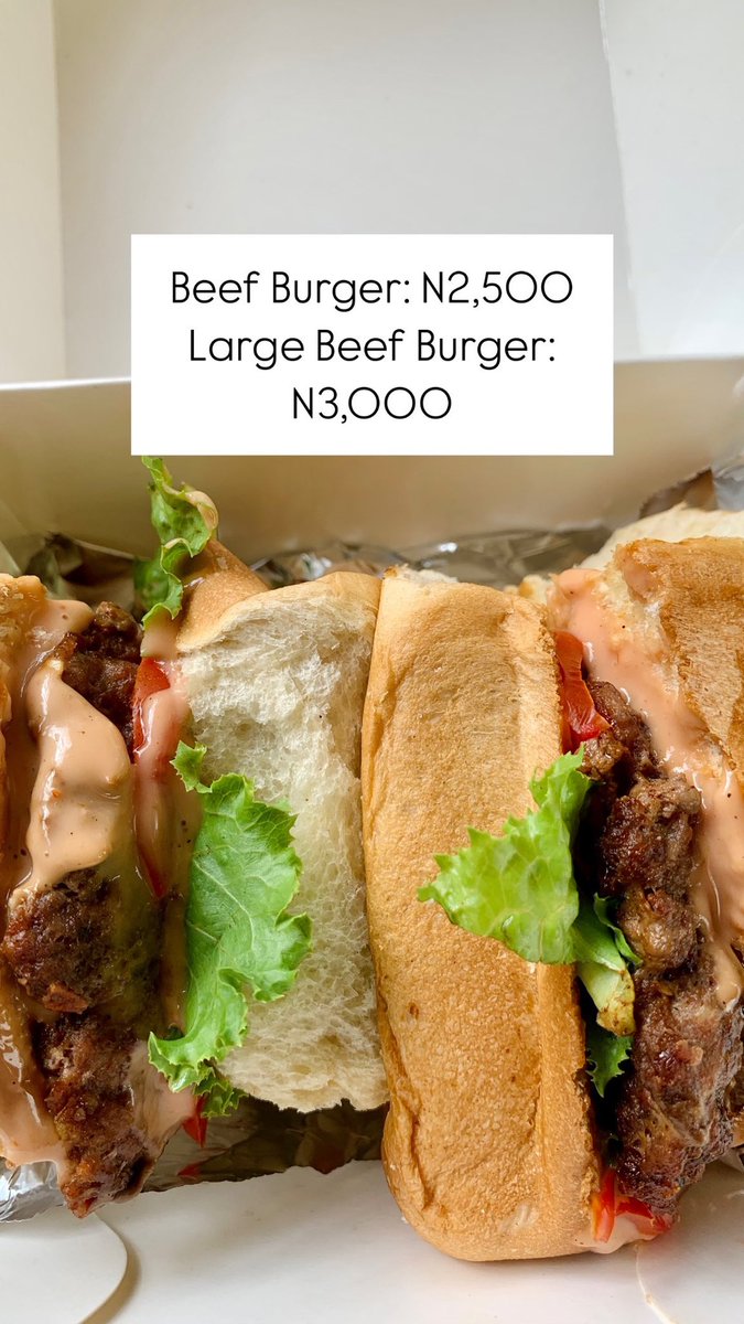 yum_chops's tweet photo. AVAILABLE TODAY 

Wings (8) : N3500
Regular burger: N2500
Large burger: N3000
Regular hotdog: N1500
Chili cheese hotdog: N2500
Combo pack: N6400

📍KADUNA https://t.co/1YDnhqtxyA