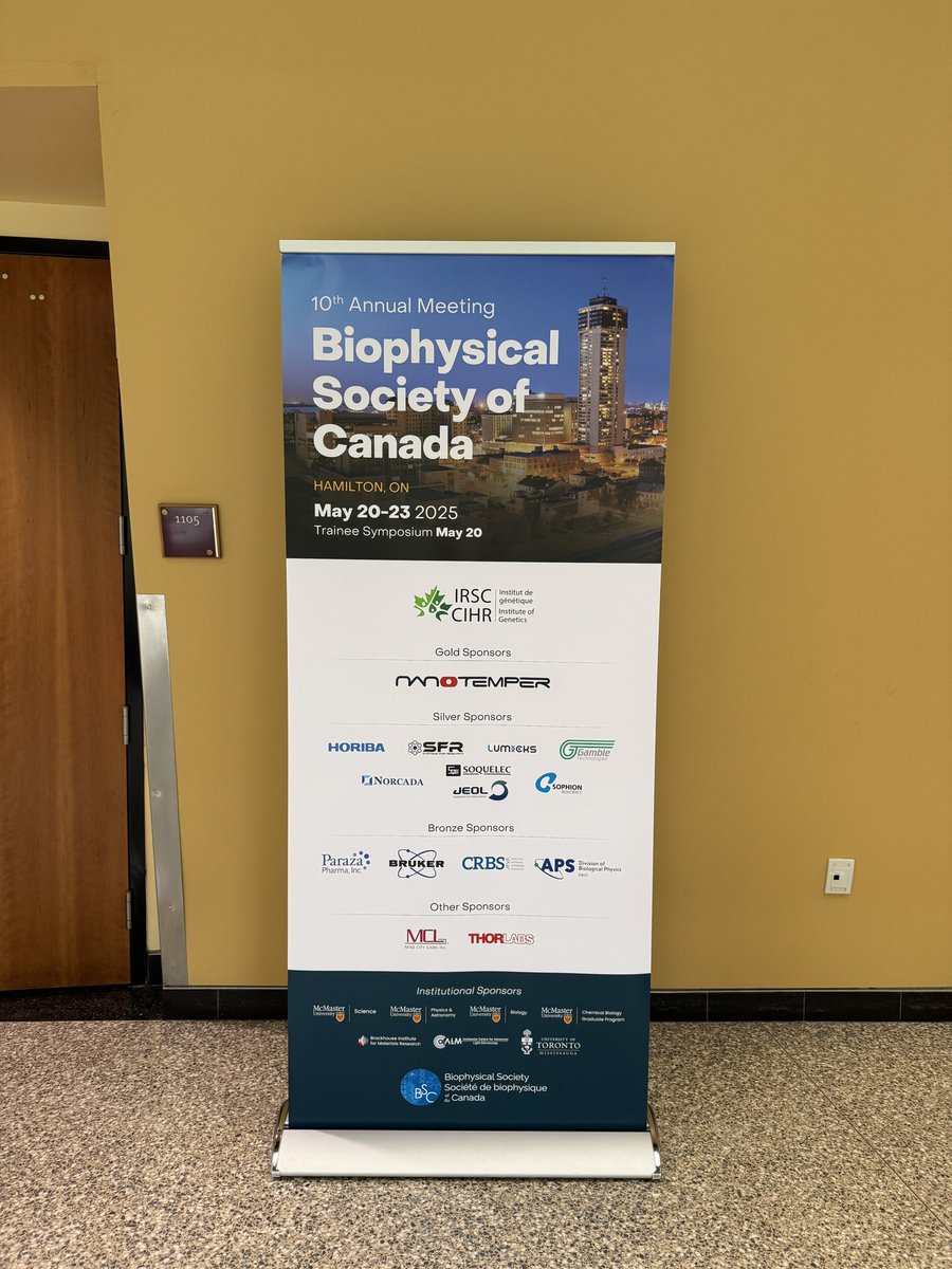 Biophysical Society of Canada tweet media