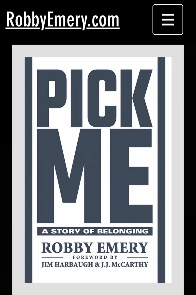 It’s not just a book it’s a blueprint for anyone who’s ever been overlooked, underestimated, or told to wait their turn. You can’t get ready in the moment, you have to be ready for the moment. Foreword by @CoachJim4UM &amp; <a href="/jjmccarthy09/">J.J. McCarthy</a>