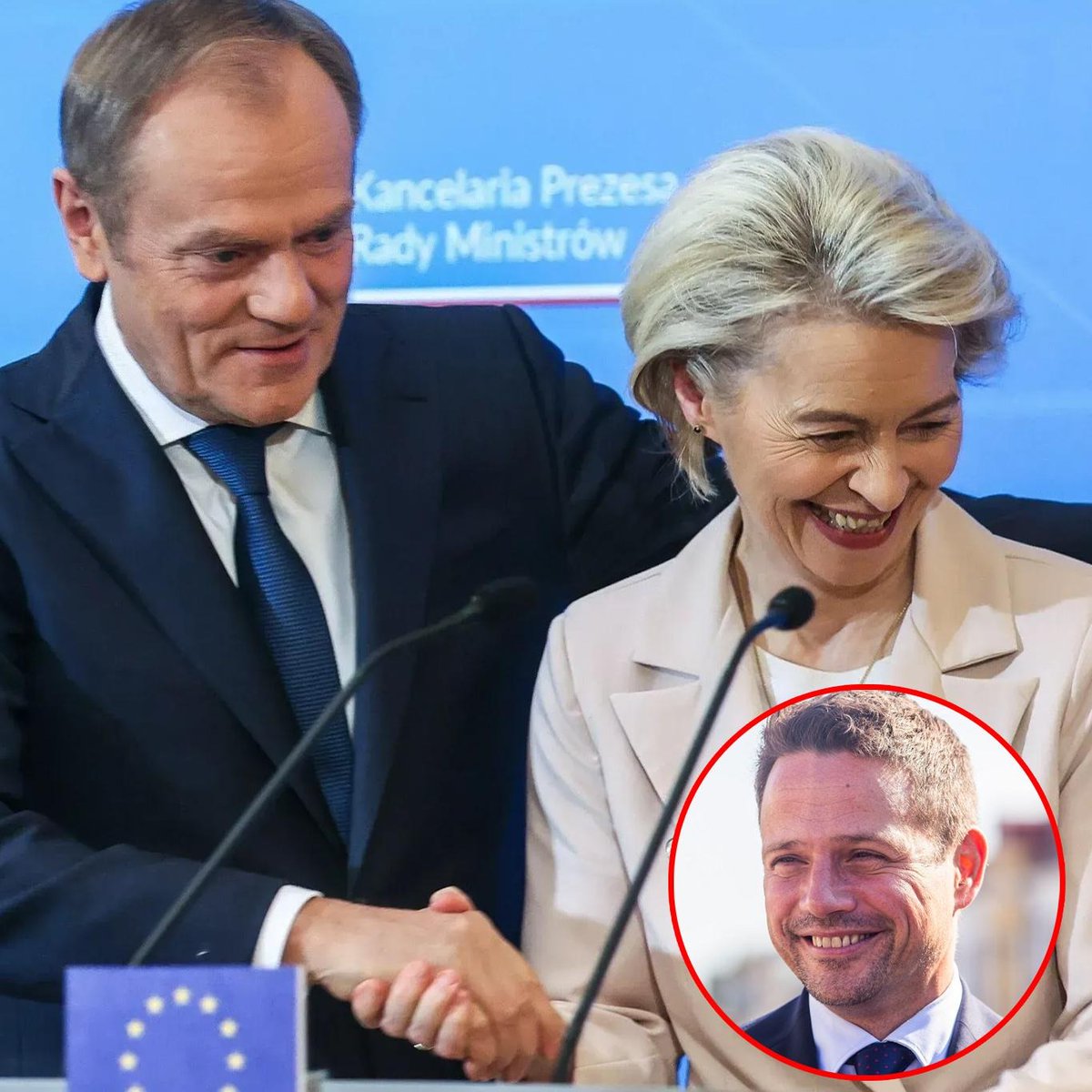 Mówię o tym od dawna, a teraz potwierdza to francuski dziennik "Le Monde"❗👉  Ursula von der Leyen wspiera Donalda Tuska przed wyborami prezydenckimi, specjalnie unikając kontrowersyjnych tematów, aby nie zaszkodzić Trzaskowskiemu! Wszystko ma się zmienić po wyborach, wdrażanie