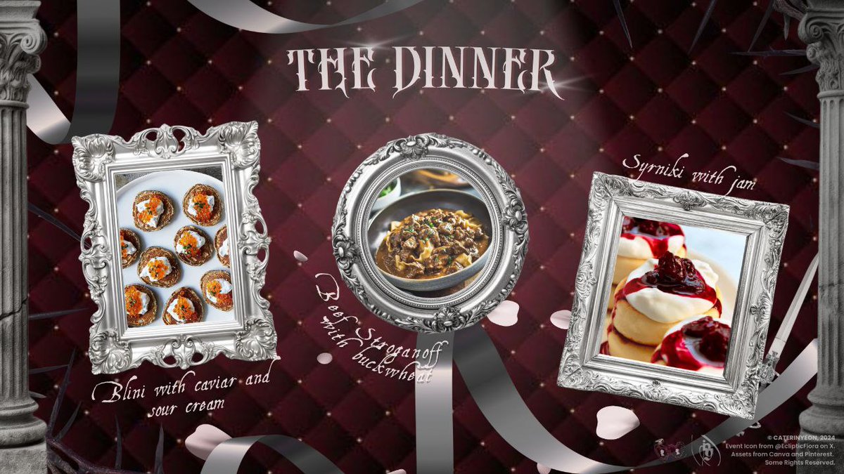 CaterInyeon's tweet photo. ⠀
         
⠀  ⠀ ʚɞ  https://t.co/mumsWqceD9 인연 ⊹ ࣪ ˖
         
         🌑﹕A meal to die for — served straight
⠀⠀⠀from the Land of the Dead, @aierclav

ㅤ https://t.co/hrXRu03kdD