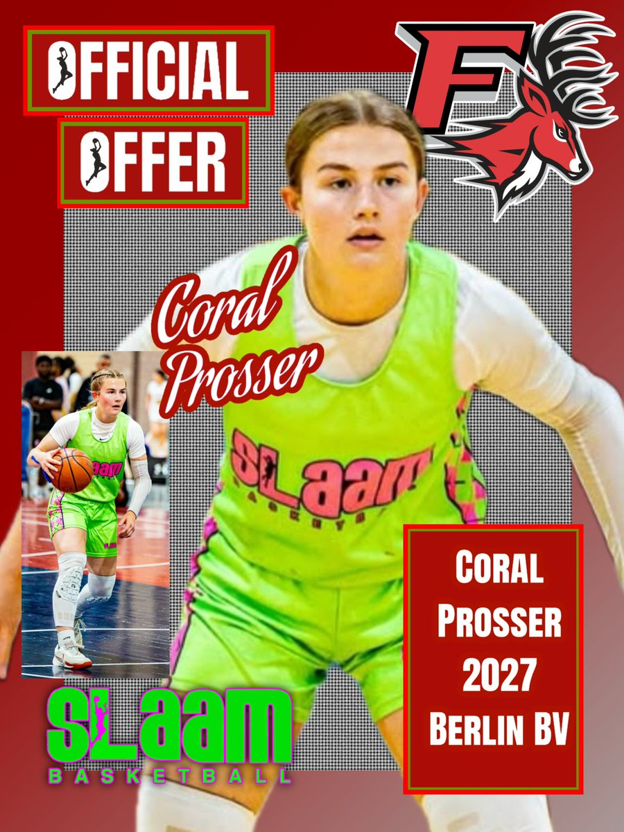 slaambasketball (@slaambasketball) on Twitter photo 🏀 Big congrats to #SLAAMFam's <a href="/coral_prosser24/">Coral Prosser</a> on her official offer from <a href="/CTbow/">Carly Thibault</a> & the Roadrunners of <a href="/StagsWBball/">Fairfield Women’s Basketball</a> at Fairfield University! 🎉 Coral Prosser, Berlin BV Class of 2027, is set to dominate with the Stags! 🦌 <a href="/slaam2026jamal/">SLAAM 2026 Woodson</a> @selectevents #GoStags #ProudMoment 🏀 Big congrats to #SLAAMFam's <a href="/coral_prosser24/">Coral Prosser</a> on her official offer from <a href="/CTbow/">Carly Thibault</a> & the Roadrunners of <a href="/StagsWBball/">Fairfield Women’s Basketball</a> at Fairfield University! 🎉 Coral Prosser, Berlin BV Class of 2027, is set to dominate with the Stags! 🦌 <a href="/slaam2026jamal/">SLAAM 2026 Woodson</a> @selectevents #GoStags #ProudMoment