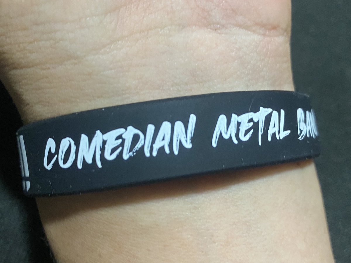 ラバーバンドも完成！

#芸人メタル