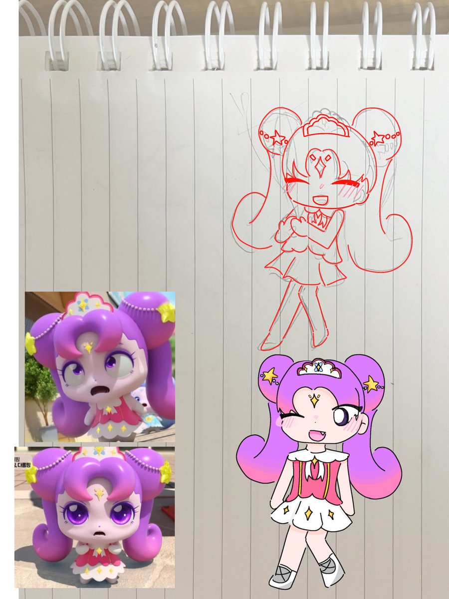 계정 생긴지 3개월넘었는데 이제 그림 올리는 내 인생.. 이 퀄리티로 뭐 그리죠.. 추천좀요💖