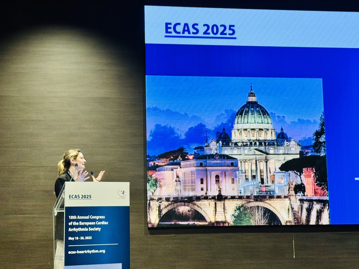 SilviaMagnani6's tweet image. The ECAS Congress has successfully come to a close.
A heartfelt thank you to all participants, speakers, and experts who joined us to share cutting-edge insights on atrial fibrillation and the latest in electrophysiology.
See you next year in Munich!