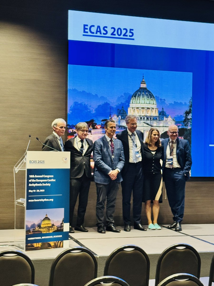 SilviaMagnani6's tweet image. The ECAS Congress has successfully come to a close.
A heartfelt thank you to all participants, speakers, and experts who joined us to share cutting-edge insights on atrial fibrillation and the latest in electrophysiology.
See you next year in Munich!