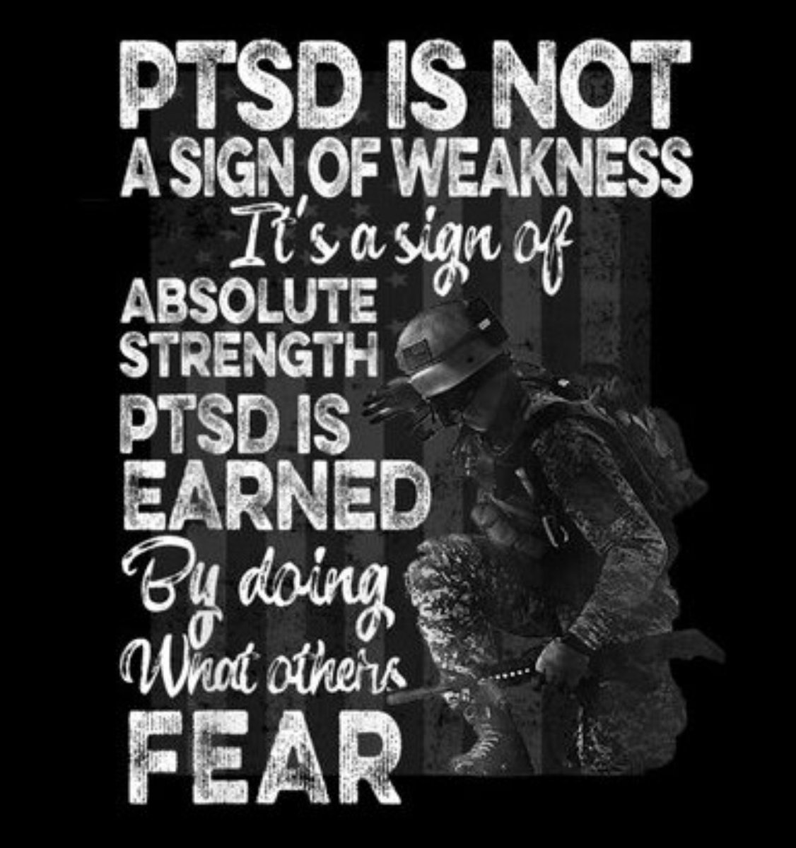 This is the truth.  Many of us are embarrassed and try to handle it on our own.  We need to seek help to manage it before it’s too late.