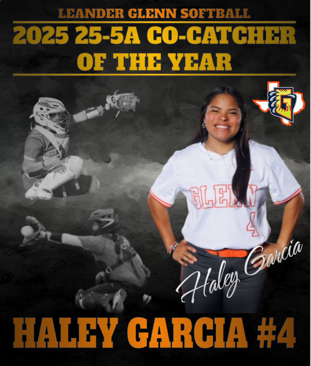 🥎 Co-Catcher of the Year for District 25-5A! Huge accomplishment for Fuego and all her hard work behind the plate! 💪🏼 #3P #WTD #ClawsUp